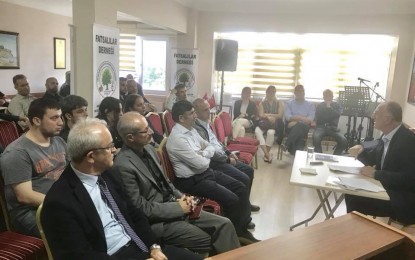 DERNEĞİMİZDE PROF. DR. HALDUN EROĞLU TARAFINDAN “100. YILINDA KUVA-YI MİLLİYE” KONULU KONFERANS VERİLDİ