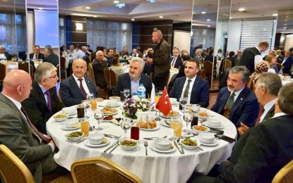 GELENEKSEL İFTARIMIZDA ÜYE VE HEMŞERİLERİMİZLE BULUŞTUK
