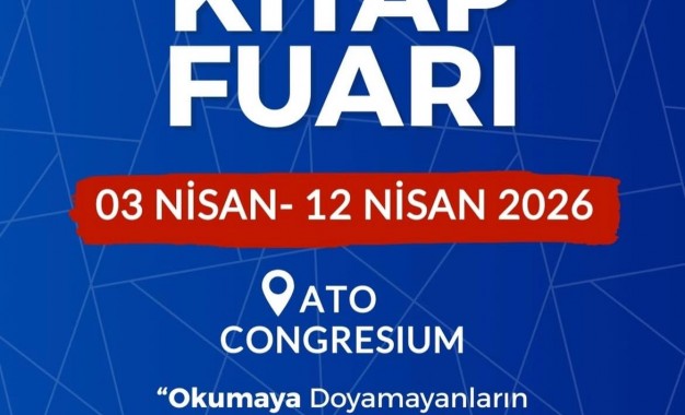 23. ANKARA KİTAP FUARINA BEKLİYORUZ